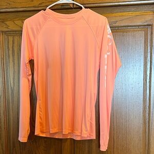 Columbia PFG neon orange long sleeve
